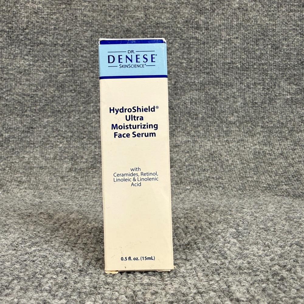 Dr. Denese HydroShield Ultra Moisturizing Face Serum 0.5oz Retinol Ceramides